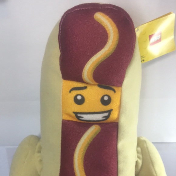 lego hot dog plush